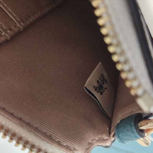 Coach Purse, Poppy Crossbody With Card Case In Colorblock NWT - Picture 7 of 10